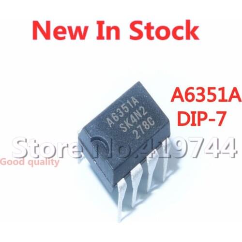 5PCS/LOT STR-A6351 A6351 A6351A DIP-8 LCD power management chip In Stock New Original