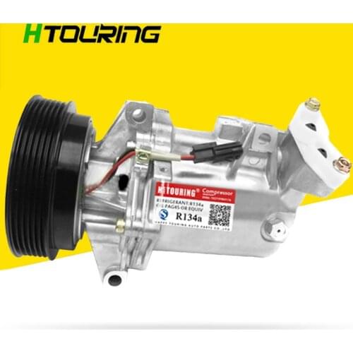 CR12SC Car ac compressor for Renault Fluence Dacia Logan Nissan Note 1.5DCi A42011A8402000 8201025121 92600-3VC6B M212M10T004