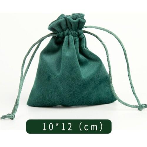 Hot Selling Flannel Jewelry Bag Travel Organizer Drawstring Small Cloth Bag Kit Fu Bag Jewelry Gift Wen Wan Bag Wholesale Price