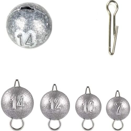 49pcs Fishing Weights Sinkers Kit Fishing Swivel Snaps Pins With Tackle Box Fishing Tools