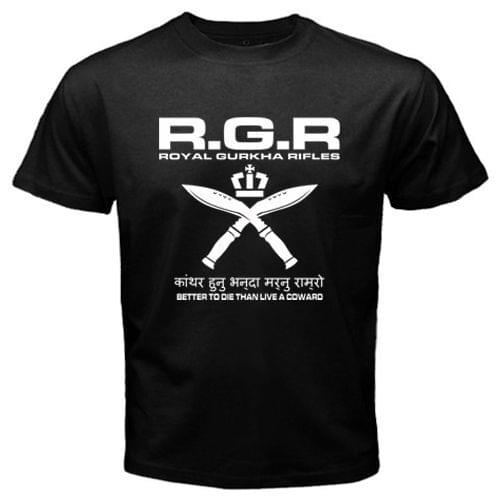 Nepalese British Royal Gurkha Rifles Gorkhas Special Forces Kukri Knives 2019 Newest Fashion Summer Cool Funny Casual Shirts