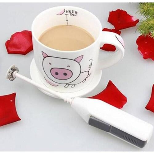 Handheld Electric Household Egg Beater Mini Blender Electric Coffee Blender Portable Mixing Stirrer Handle Mixer Cooking Tools