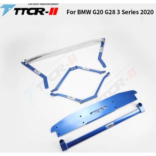 Strut Bars For BMW G20 G28 3 Series 2020 Accessories Chassis Reinforcement Stabilizer Rod Aluminum Alloy Anti-roll Bar