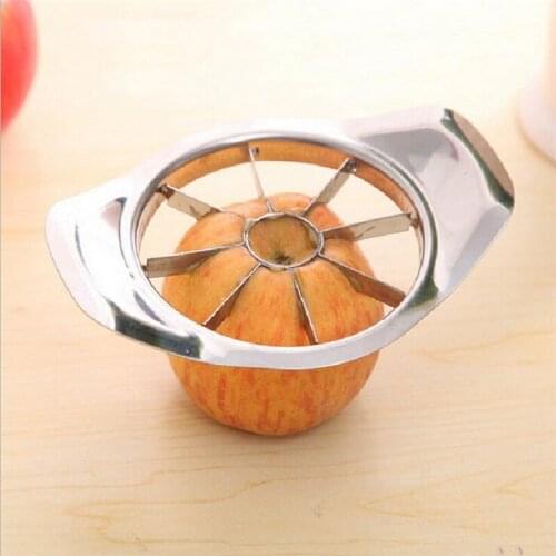 1Pcs Stainless Steel Apple Cutter Slicer Vegetable Fruit Tools Kitchen Accessories Apple Easy Cut Slicer Cutter Kitchen Gadgets