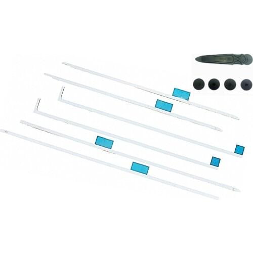 10sets/lot For Apple iMac A1419 27" 2012-2015 LCD Screen Adhesive Strip Stickers Tape and Opening Tools