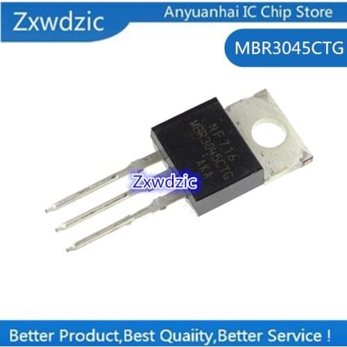10pcs MBR3045CT TO-220 MBR3045 TO220 MBR3045C 30A45V new original