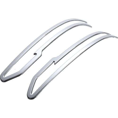 2pcs Chrome Mirrior Cover Car Side Mirrior Decoration Sticker Trim Fit For Nissan Rogue Sport X-Trail Qashqai Murano