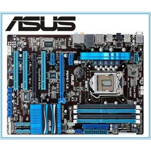 For ASUS P8P67 LE original motherboard DDR3 LGA 1155 boards 32GB USB2,0 USB3.0 SATA3.0 used PC Desktop motherboard
