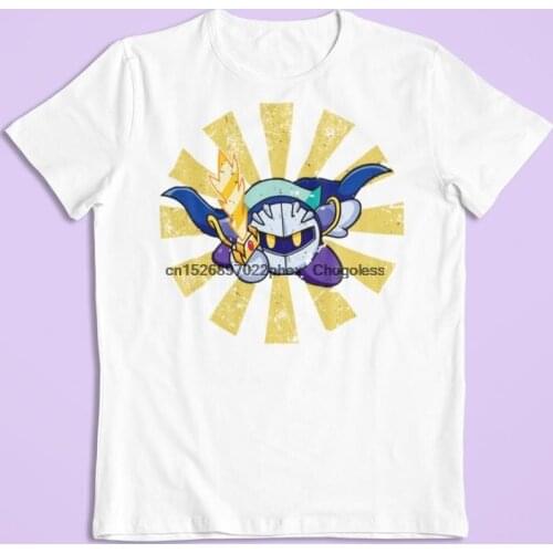 Meta Knight Emblem Custom T Shirt Unisex Mens & Womens Clothing Cool Shirt Vintage Clothing Cartoon Shirts Retro Shirts Vintage