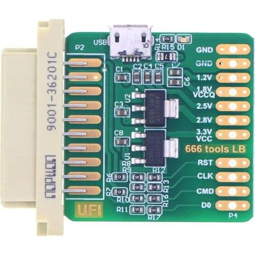 ISP reading and writing tool EMMC with UFI Box to improve stable performance huawei OPPO