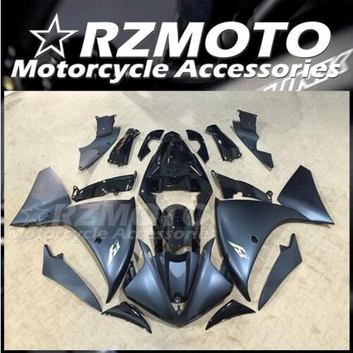 4Gifts Injection mold New ABS Whole Fairings Kit Fit for YAMAHA YZF-R1 R1 2009 2010 2011 09 10 11 Bodywork set gray matte