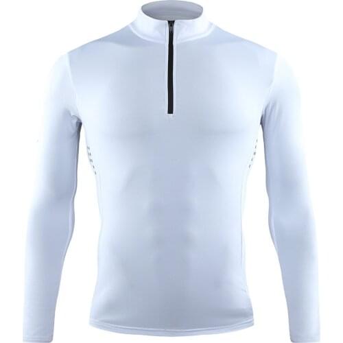 Compression T Shirt for Men Running T Shirt Fitness Tight Long Sleeve Training Jogging Shirts Gym Quick Drying Muscle Shirts Men