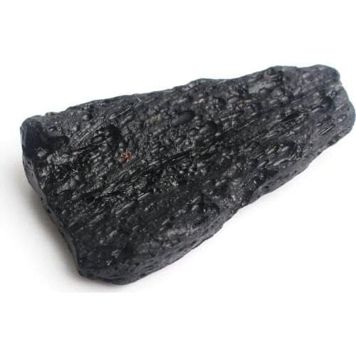 1PC High Quality Black Indochinite Tektite Pendant Natural Gemstone Meteorite Crater Stone Healing Gift