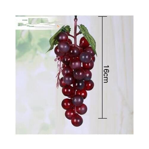 Simulation on plastic simulation model of fruit grape raisin false fruit shop interior decoration Vegetable & Fruit
