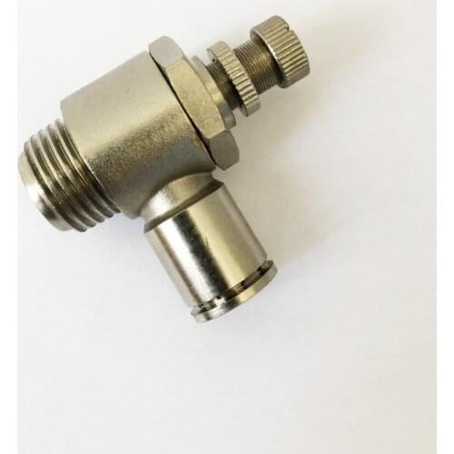 Push Connector/Fitting Valve-Male 1/2". Plug Connector,Connector For PU Hose(12mm),Stainless Steel 304
