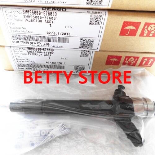 Genuine New Common Rail Injector 095000-5760 for 4M41 1465A054