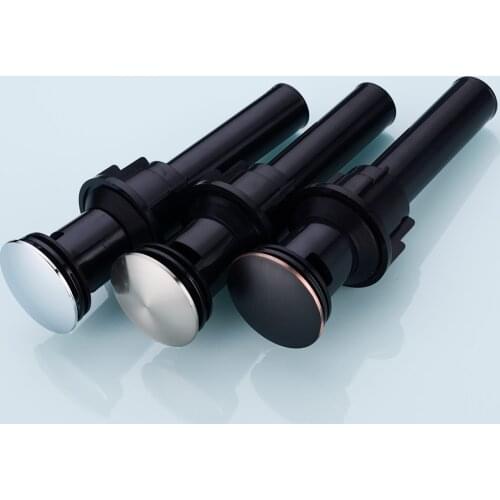 New ABS Bathroom Faucet Vessel Vanity Sink Pop Up Drain Stopper with Overflow