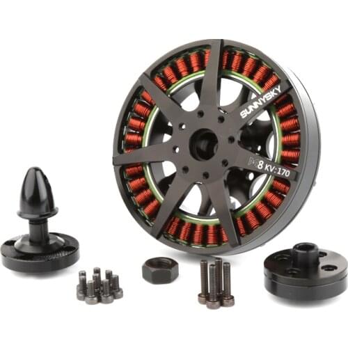 Sunnysky M8 100KV 135KV 170KV 200KV Brushless Motor Industrial Drone Motor for RC Drone