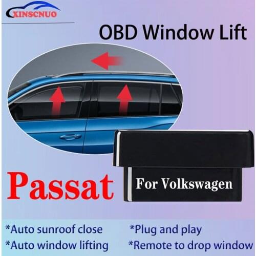 OBD Auto Car Window Closer For Volkswagen VW Passat Vehicle Glass Door Sunroof Opening Closing Module System