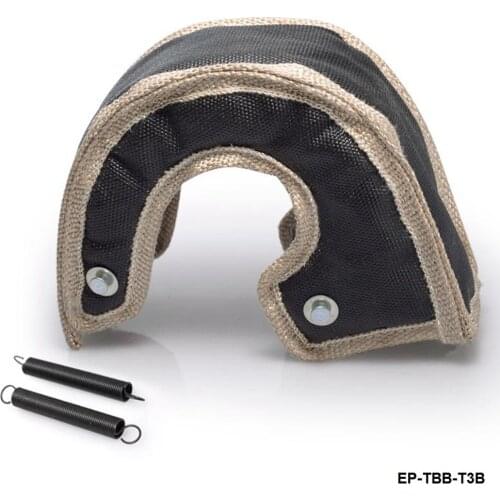 Turbo Blanket Heat Shield Cover For T3, T4, T6, T25 Turbo Glass fiber / Titanium fiber / Carbon Fiber EP-TBB-T3B