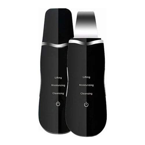 Ultrasound Facial Spots Wrinkle Shovel Ultrasonic Skin Scrubber Blackhead Remover Suction Cleaner Sets Pore Nose Lift Extractor