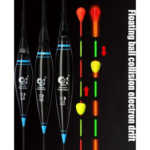 1pcs Fishing Buoy LED Electric Buoy Composite Nano Buoy Special Fishing Tackle Accessories for Myopia Fishing Enthusiasts
