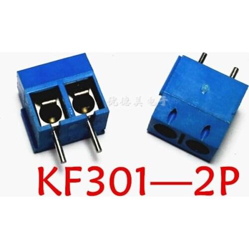 20PCS/Lot Terminals KF301 2P 3P 5.0MM PCB 12A 300V