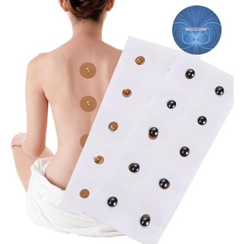 10Pcs Magnetic Acupoint Stickers Magnet Needle Moxibustion Patch Slimming for Body Health and Weight Loss Patch for Pain Relief