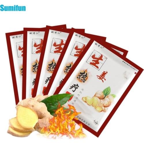 30pcs Ginger Extract Analgesic Patch Rheumatism Arthritis Muscle Joints Knee Pain Relief Hypertherm Stickers Hot Medical Plaster