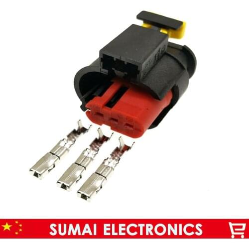 3Pin TE/Tyco 284425-1 3 Pin Auto High voltage package ignition coil plug connector for Haval H6,Tengyi V80/C5
