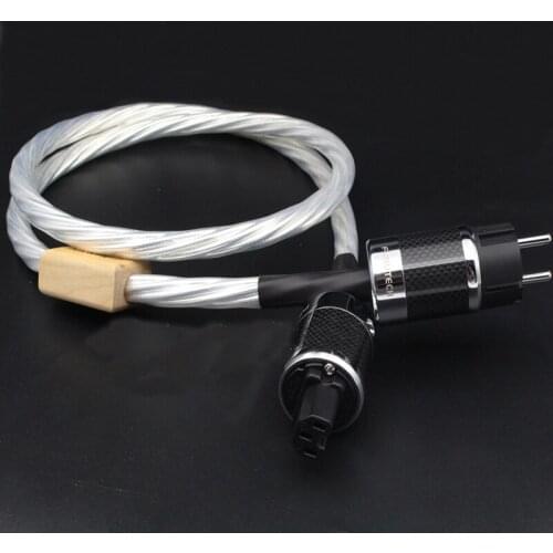 Hifi Supreme Reference Power Cable Cord Schuko EU mains Plug audio power cable