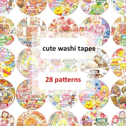 Kawaii Cute Japanese Food Masking Washi Tapes