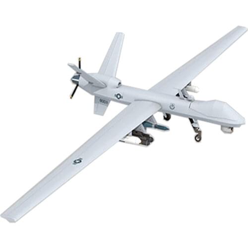 1:32 Fashion US MQ-9 Predator Reconnaissance Aircraft 3D Paper Model Space Papercraft Cardboard House for Children Paper Toys