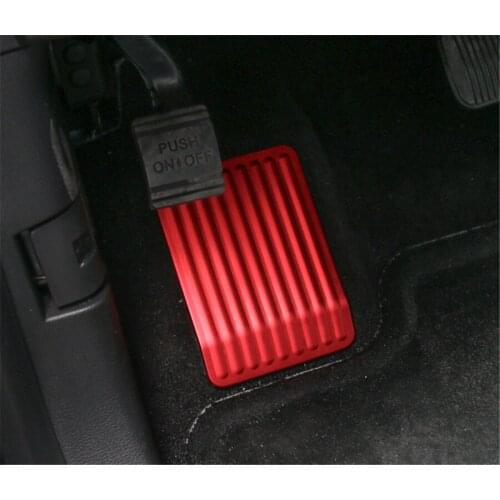 Fit For 2015 2016 Ford F150 Auto Car Left Foot Feet Rest Pedal Cover Trim Styling Sticker Interior Mouldings Aluminum Alloy