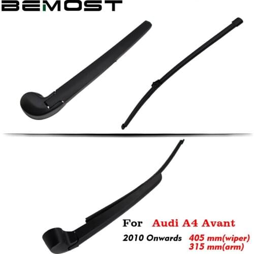 BEMOST Car Rear Windshield Wiper Arm Blade Brushes For AUDI A4 Avant 2010 Onwards Hatchback Windscreen Washer Auto Accessories