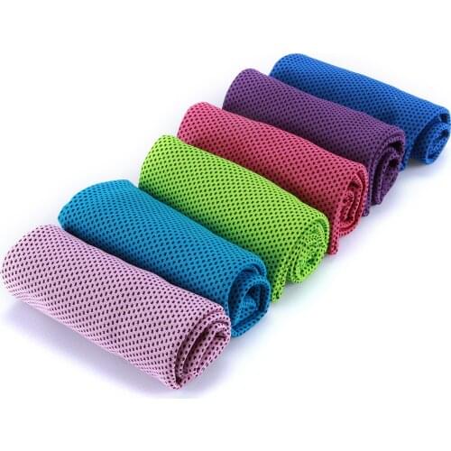Outdoor Sport Ice Towel Rapid Instant Cooling Microfiber Quick-Dry Ice Towels Fitness Yoga Gym Running Wipe Sweat Chill Towels