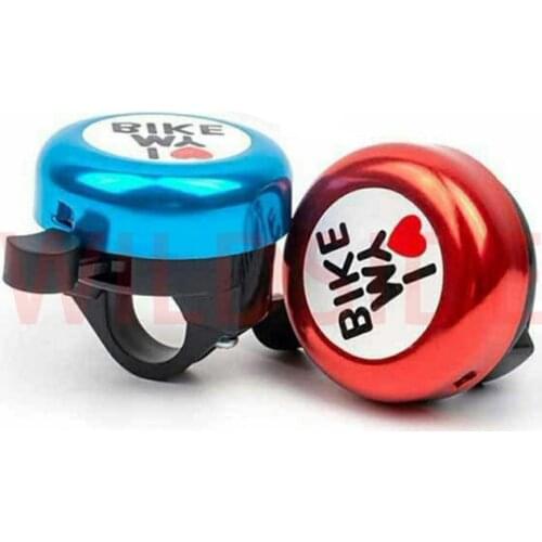 Bike Aluminum Mini Bells Warning Safety Loud Sound Alarm Cute pattern bell Children Bike parts