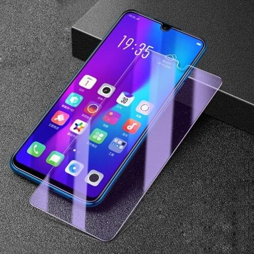 3Pcs Anti Blue Ray Light Tempered Glass For oppo K1 K3 A8 A9 R15 R17 A7X A9X glass screen protector glass For oppo R15 R17 A11X