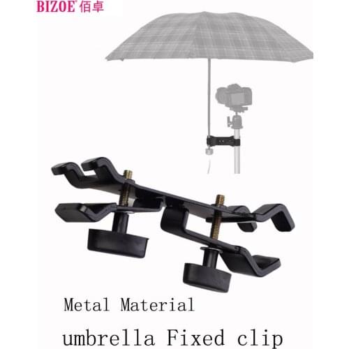 Umbrella Fixed clip Umbrella fixed clip camera tied tripod waterproof rain gown rainy day protection SLR Outdoor photography