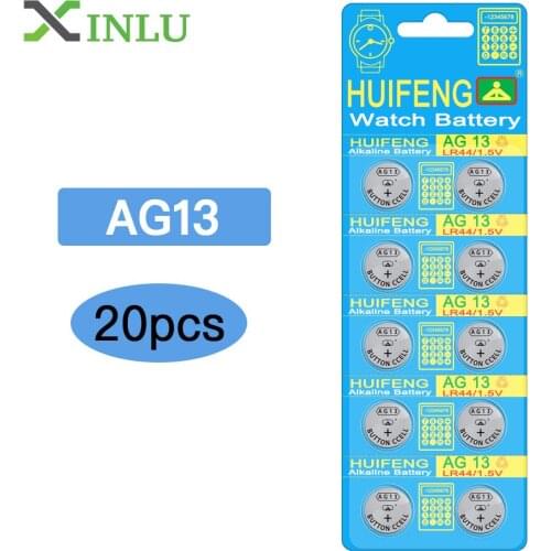 Ship from RU 20pcs AG13 G13 LR44 SR44SW SP76 L1154 RW82 RW42 357A button cell watch coin battery batteries