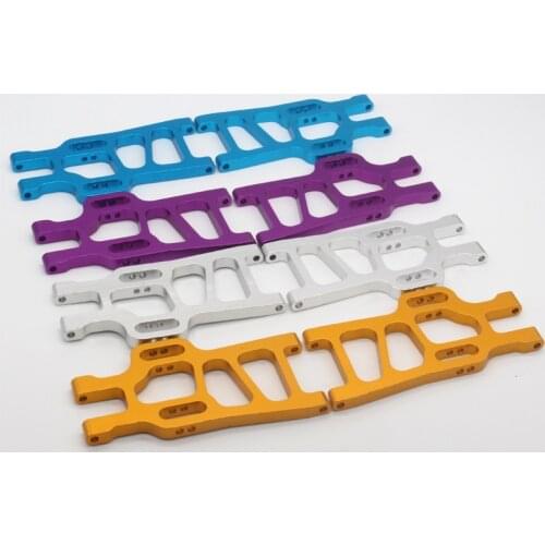 2pcs HSP 108021 Aluminum Rear Lower Suspension Arm 08006 1/10 Upgrade Parts For 94108 94111