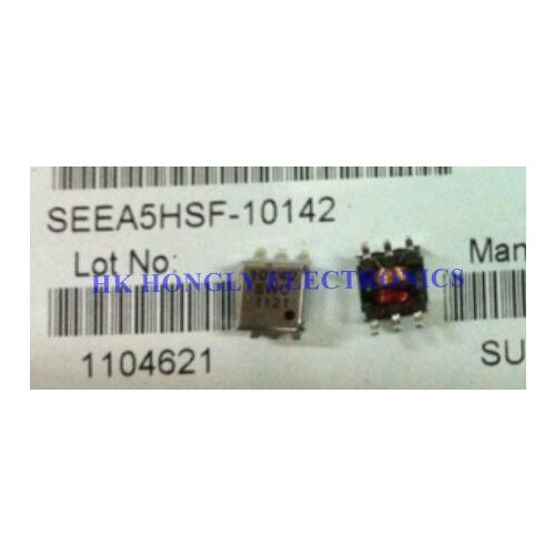 30PCS SEEA5HSF-10142 2X180UH EE5.0 1：1 Inductor