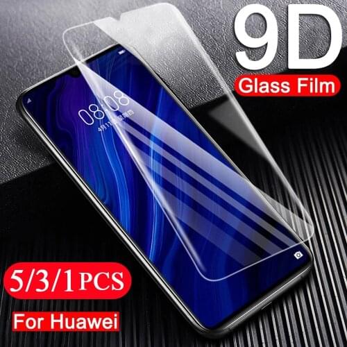 5-1Pcs 9H for Huawei p smart plus 2018 pro 2019 Z S 2020 2021 tempered glass phone screen protector protective film on the glass
