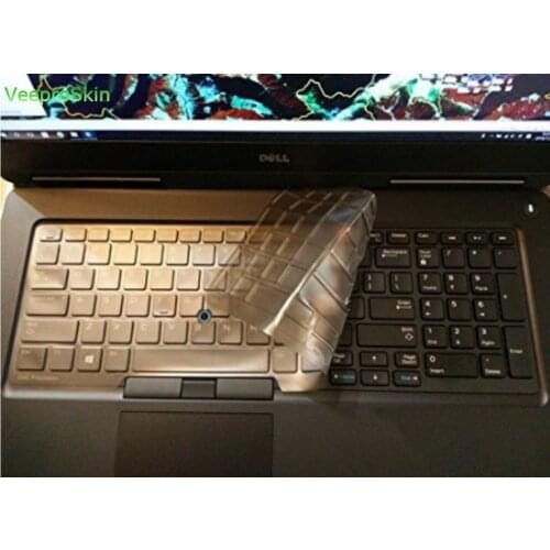 Laptop keyboard Skin Keyboard Cover For Dell Latitude E5550 E5570,Precision M7510 M7710 15.6" 7720 7520 3520 M7520 M7720 M3520