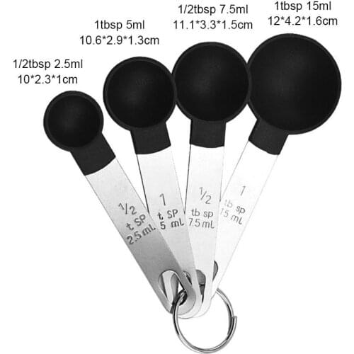 Colour Measuring Cup Flour Tools Practical Measuring Spoons Spoon Set Gadget Portable Durable
