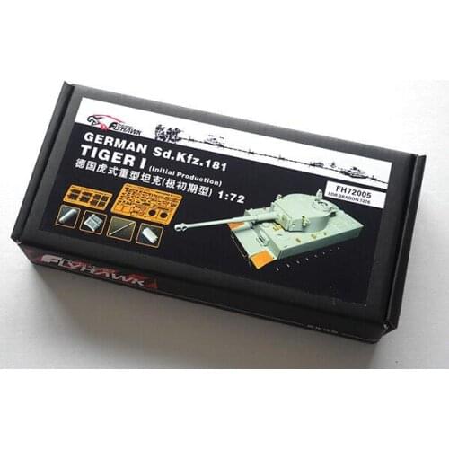 Flyhawk 72005 1/72 German Tiger I initial Production Upgrade Parts for Dragon A