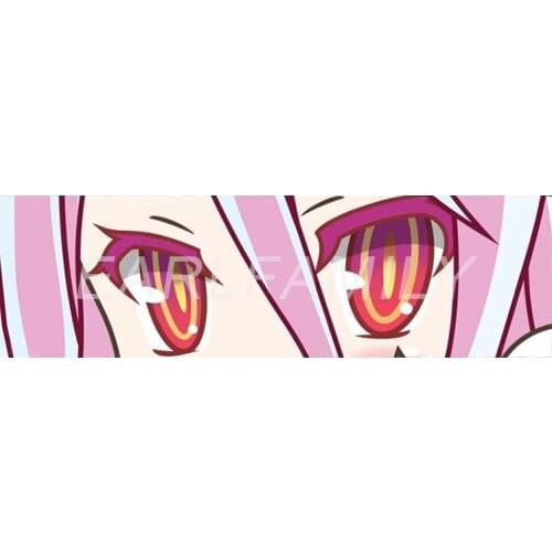 Personality Anime Tsukihi Peek Girl Eye Funny Slap Decal Helmet Window Car Sticker Waterproof Cartoon Graph Apply To Car Window