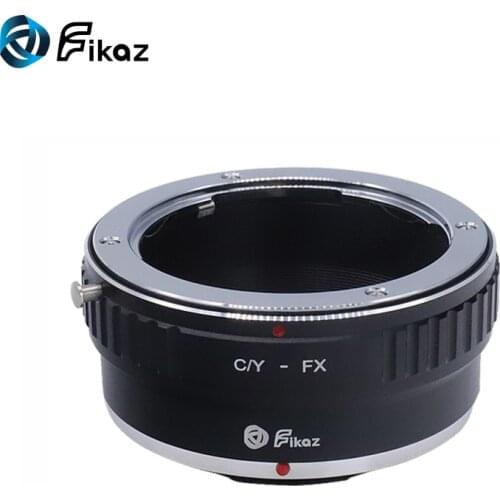 Fikaz C/Y-FX Camera Lens Adapter Ring For Contax Yashica C/Y Lens to Fujifilm FX Mount X-Pro1 X-E1 X-M1 X-A1 X-E2 X-T1