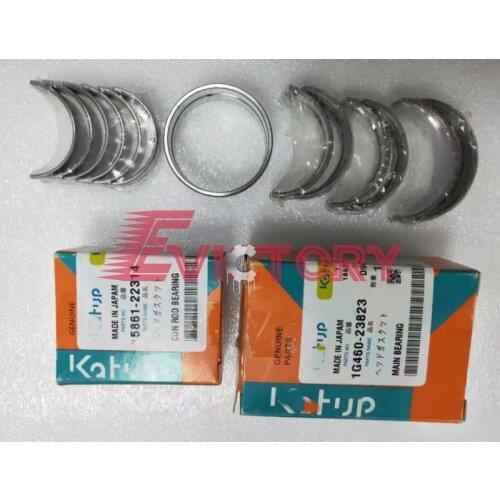 Kubota D662 rebuild kit piston ring gasket crankshaft connecting rod bearing