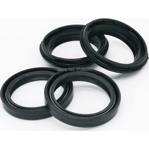 All Balls Fork Oil Dust Seal Repair Rebuild Kit 56-137 41-7133 22-56137 43mm 4 pack for Yamaha Suzuki KAWASAKI
